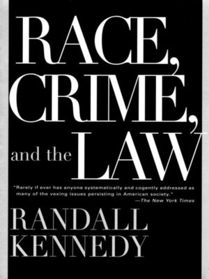 cover image of Race, Crime, and the Law